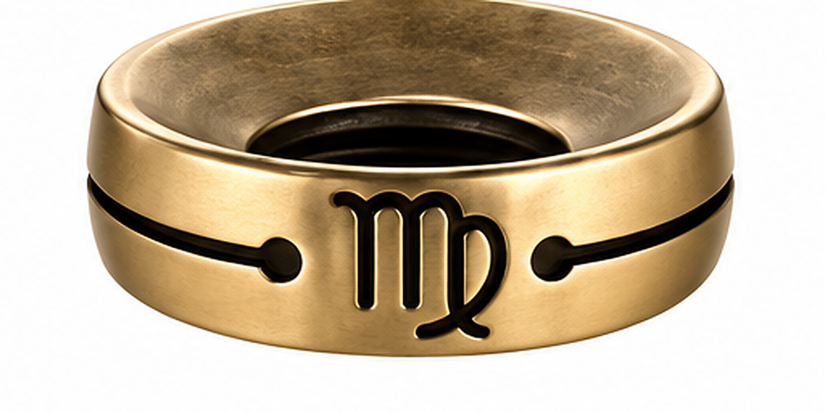 Zodiac Signs Bronze Color Spacer Finding for DIY Jewelry Making