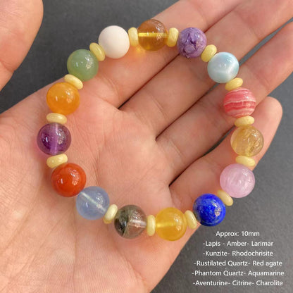 Natural Designer Healing Crystal Bracelet Mutiple Styles