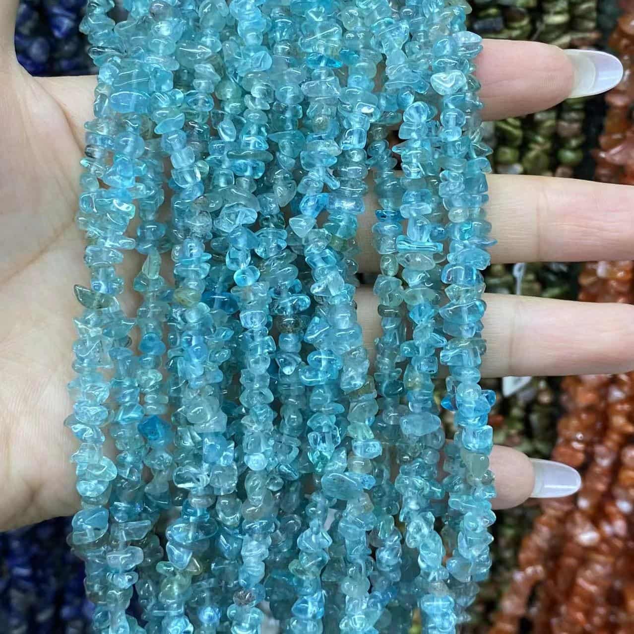 Freeform Chip Beads 3-8mm Gemstone/Quartz/Jasper/Agate