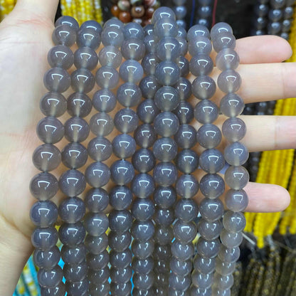 #1 Round Aagte Beads 6mm/8mm/10mm/12mm