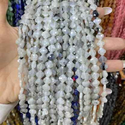 Leaf Clover Beads 8mm Quartz/Jasper/Agate/Crystal