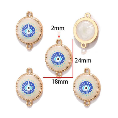 Evil Eyes Spacer Jewelry Making Findings for All Use