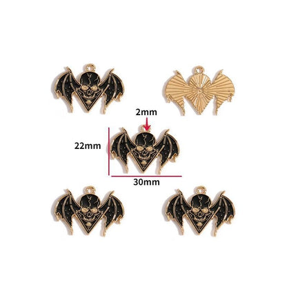Gothic Black Theme Collection Jewelry Making Findings Charm