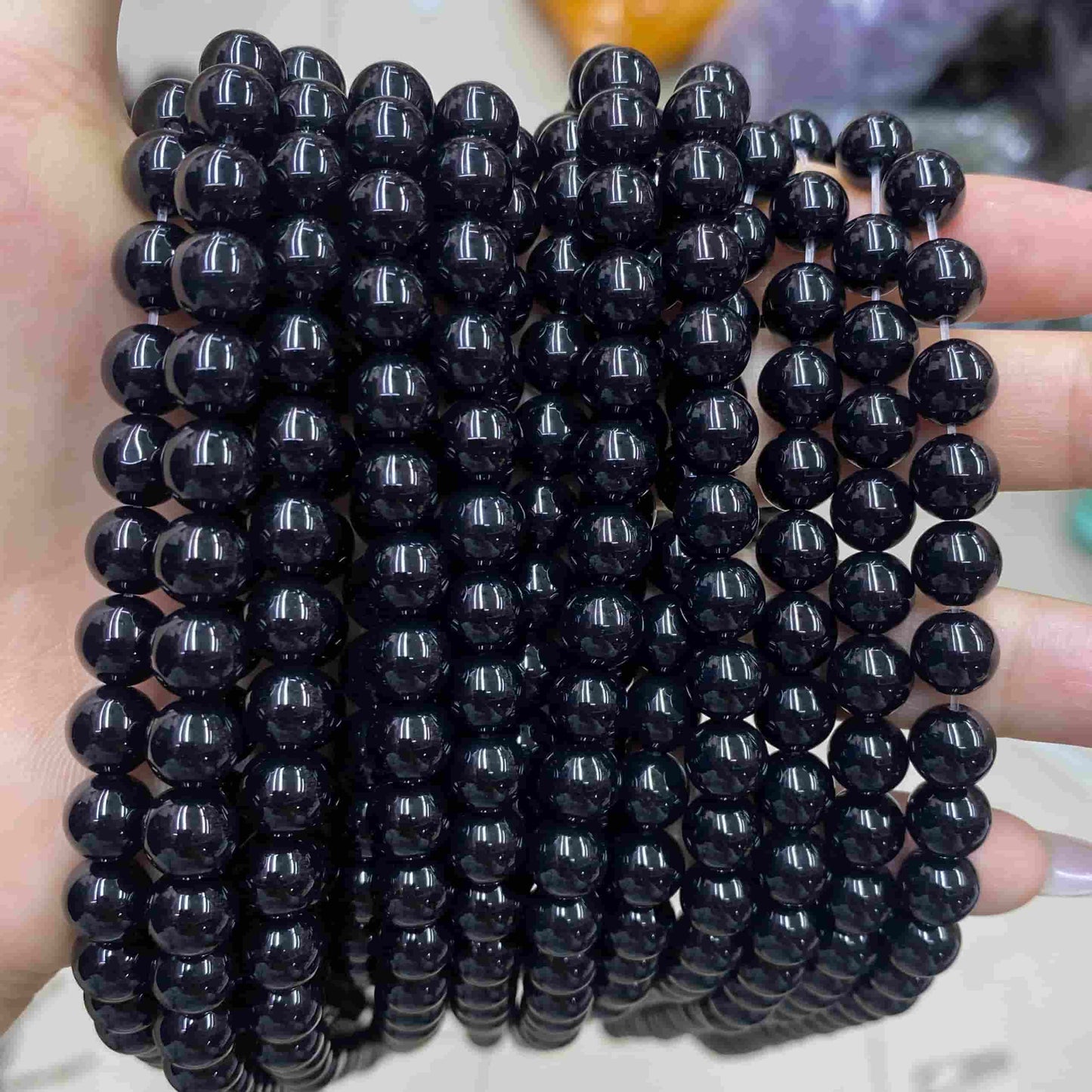 Wholesale Gemstone Beads 4mm 6mm 8mm 10mm 12mm-Loose Bead -Free Shipping （I）
