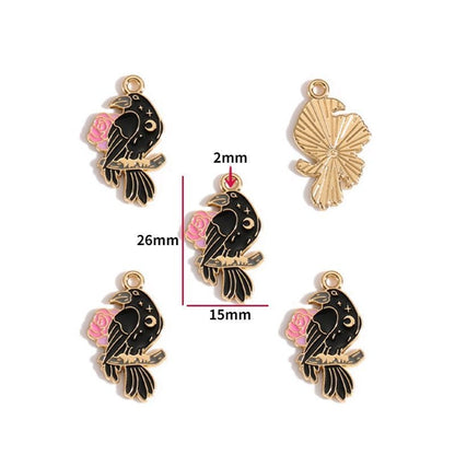 Gothic Black Theme Collection Jewelry Making Findings Charm