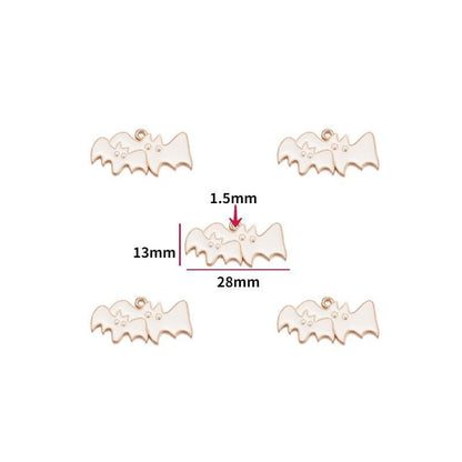 5PCS Halloween Style Theme Jewelry Making Findings Charm #1