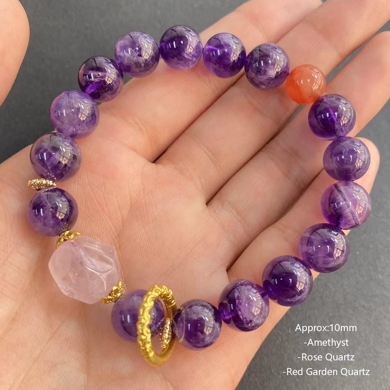 Natural Designer Healing Crystal Bracelet Mutiple Styles