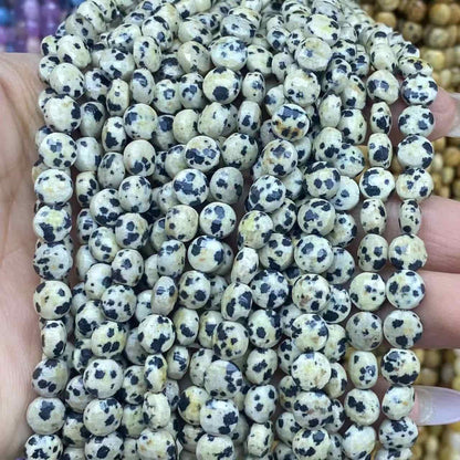 Faceted Cion Beads 6x6mm Quartz/Jasper/Agate/Crystal