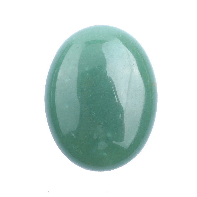 Oval Palm Stone, Polished Oval Gemstone Pocket Palm Stone Gift