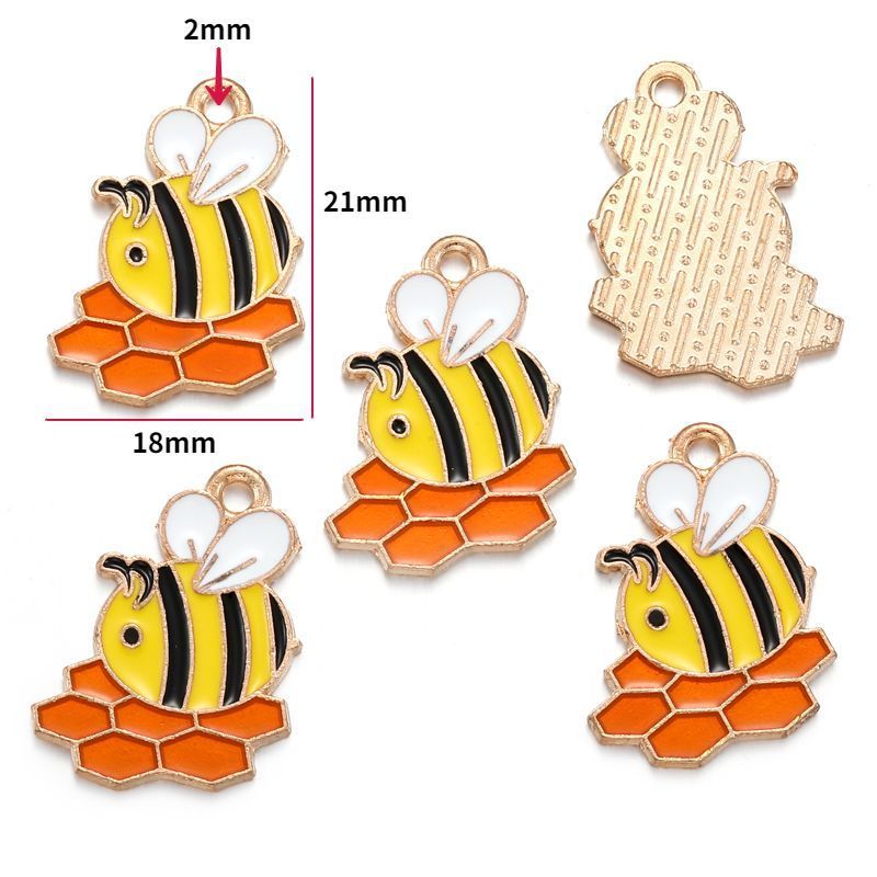 Honey Bee Collection Jewelry Making Findings Charm