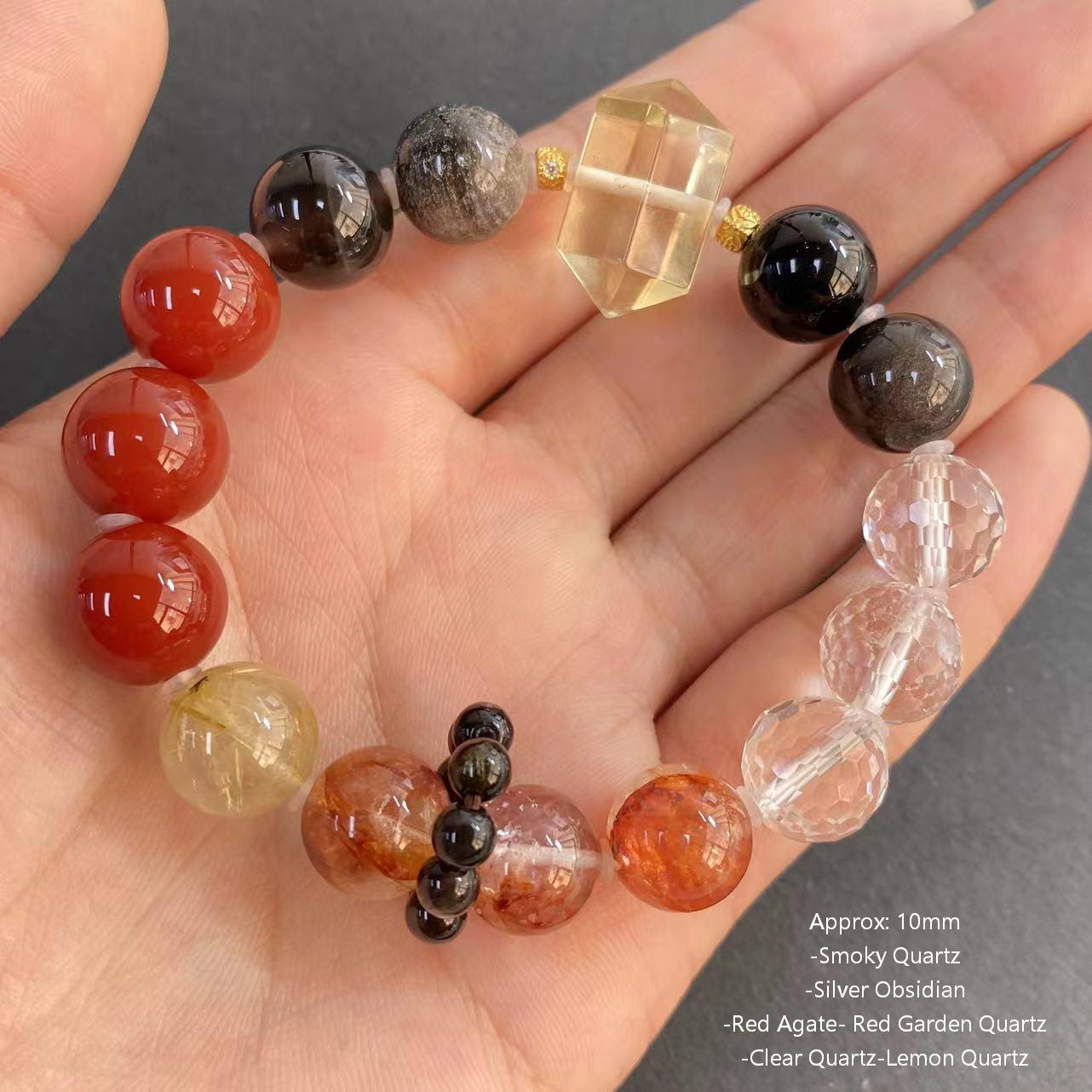Natural Designer Healing Crystal Bracelet Mutiple Styles