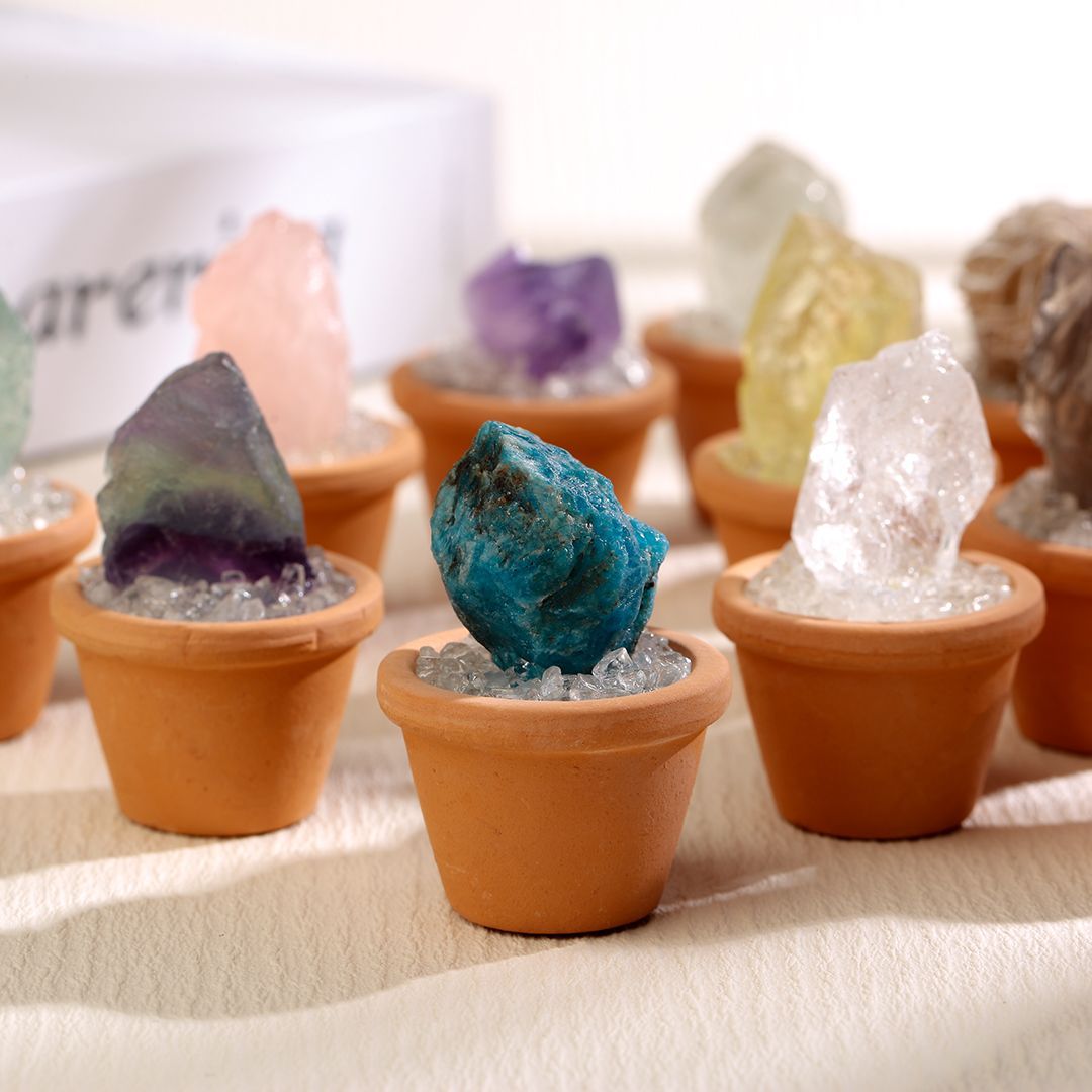 Micro Mineral Raw Crystal Gemstone Collection