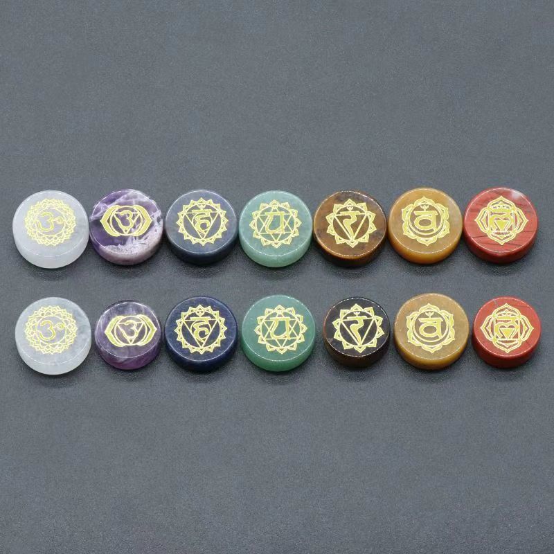 Healing Crystal Chakela Yoga Energy Set