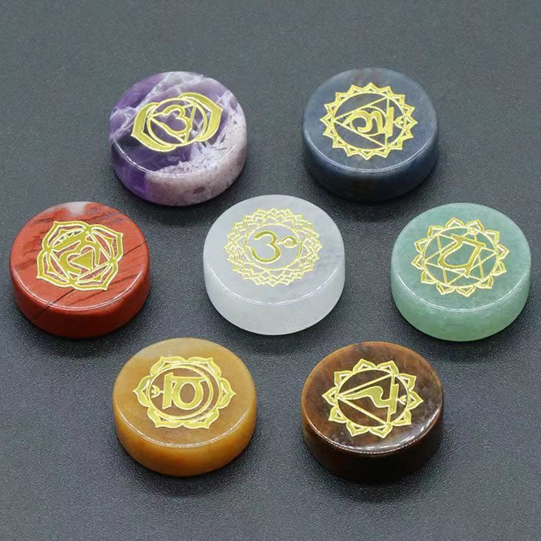 Healing Crystal Chakela Yoga Energy Set