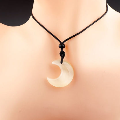 Healing Crystal Cats Eye Stone Pendant Necklace