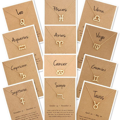 Zodiac Signs Necklace for Everyday Wear