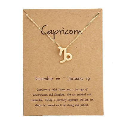 Zodiac Signs Necklace for Everyday Wear