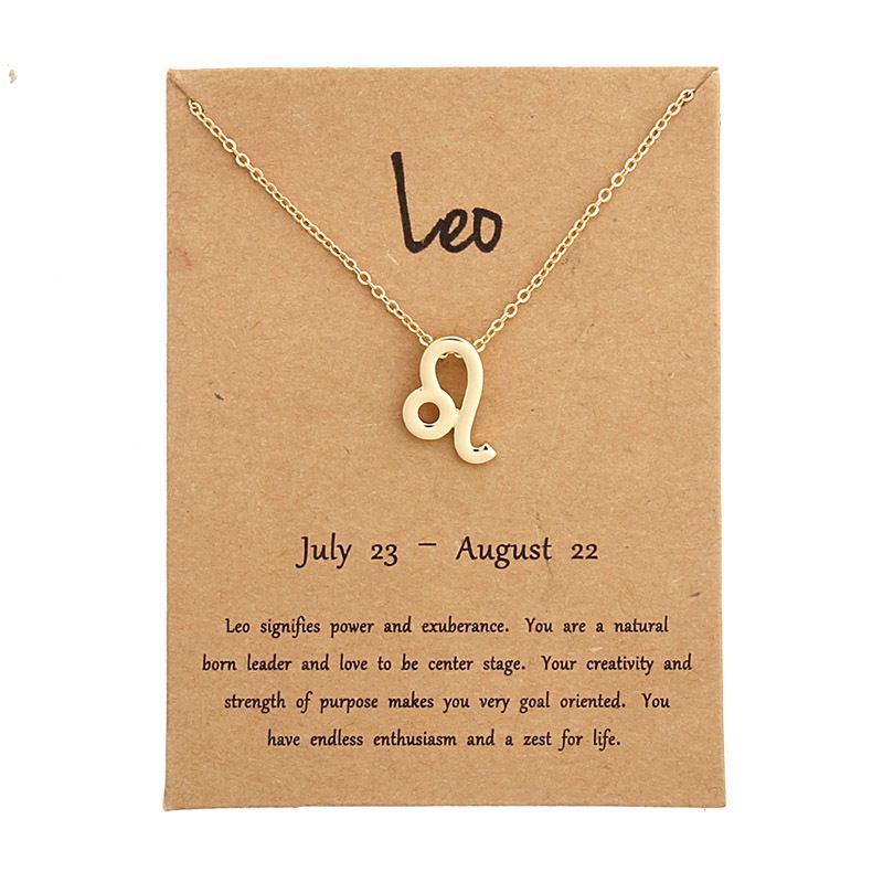 Zodiac Signs Necklace for Everyday Wear