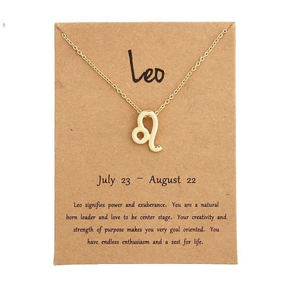 Zodiac Signs Necklace for Everyday Wear