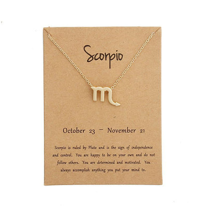 Zodiac Signs Necklace for Everyday Wear