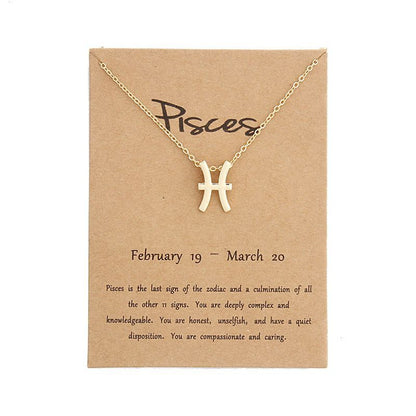 Zodiac Signs Necklace for Everyday Wear
