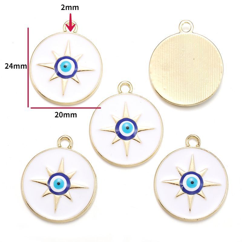Evil Eyes Charm Jewelry Making Findings for All Use