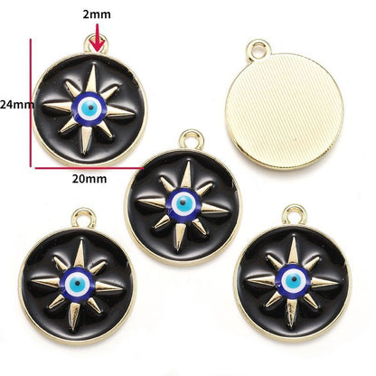 Evil Eyes Charm Jewelry Making Findings for All Use