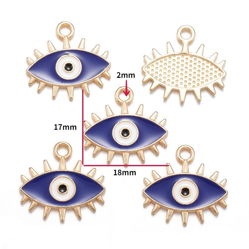 Evil Eyes Charm Jewelry Making Findings for All Use