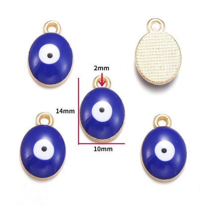 Evil Eyes Charm Jewelry Making Findings for All Use