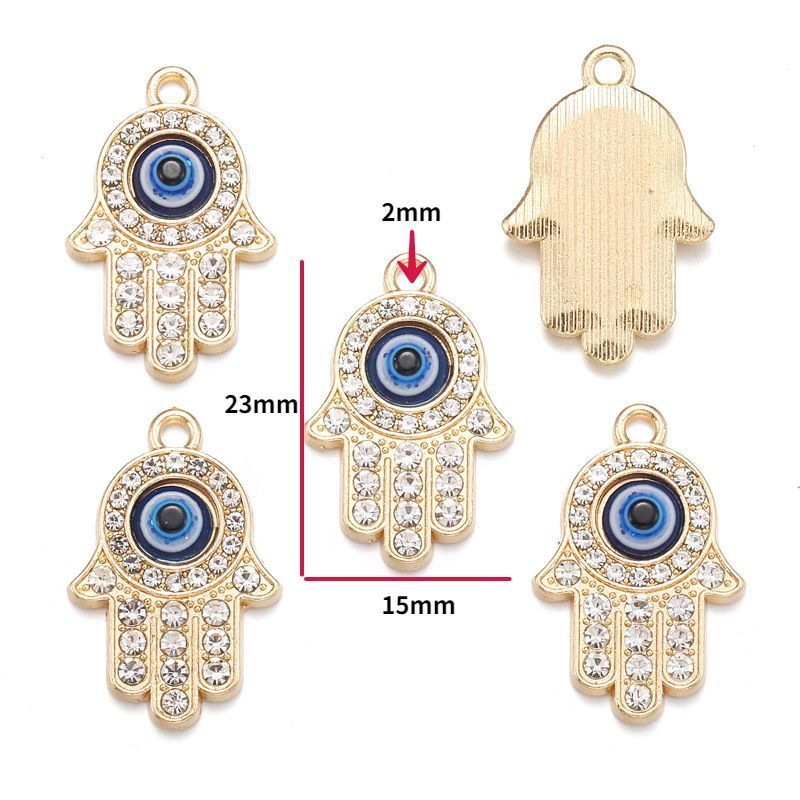 Evil Eyes Charm Jewelry Making Findings for All Use