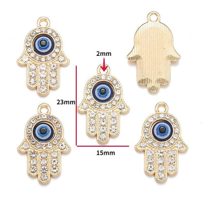 Evil Eyes Charm Jewelry Making Findings for All Use