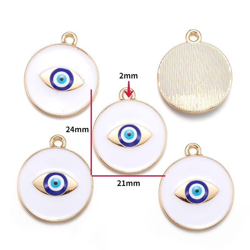 Evil Eyes Charm Jewelry Making Findings for All Use