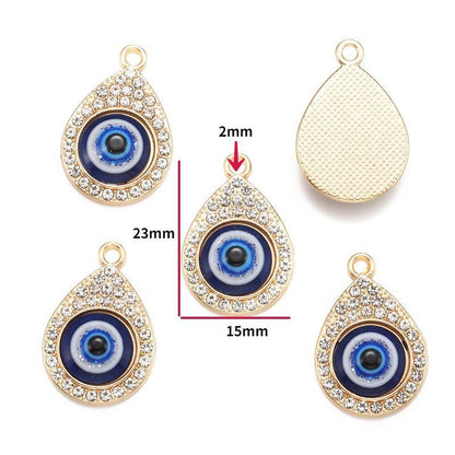 Evil Eyes Charm Jewelry Making Findings for All Use