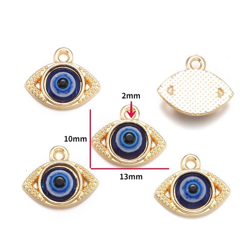Evil Eyes Charm Jewelry Making Findings for All Use