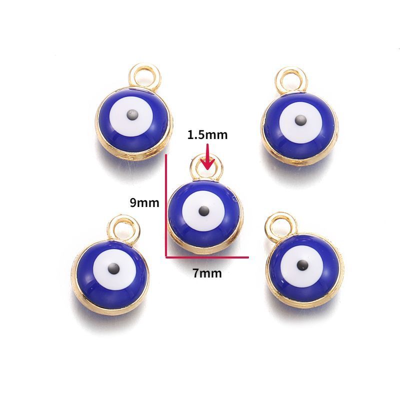 Evil Eyes Charm Jewelry Making Findings for All Use