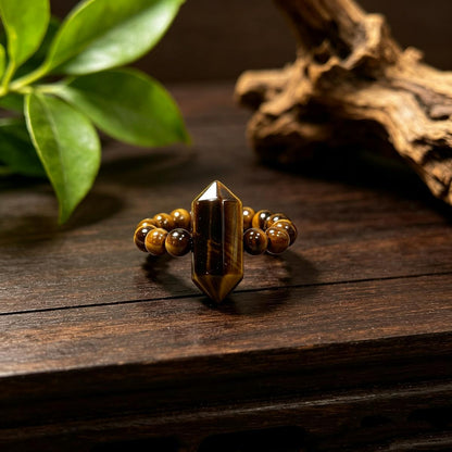Energy Point Beads Ring Elastic Rings