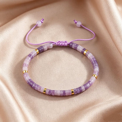 Handmade Crystal Braid Rope Bracelet
