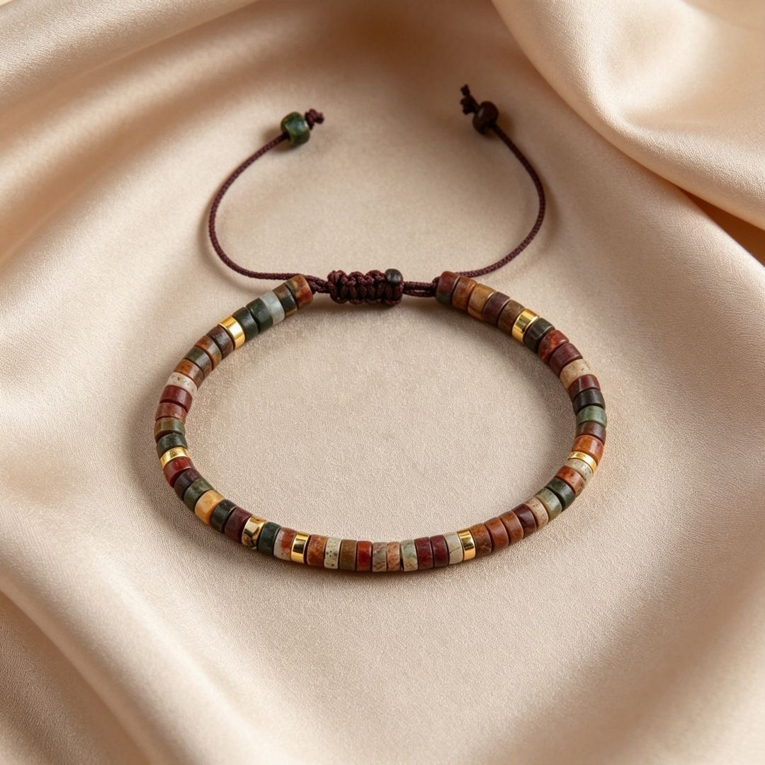 Handmade Crystal Braid Rope Bracelet