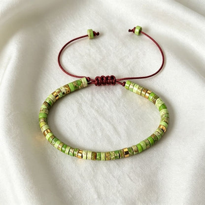 Handmade Crystal Braid Rope Bracelet