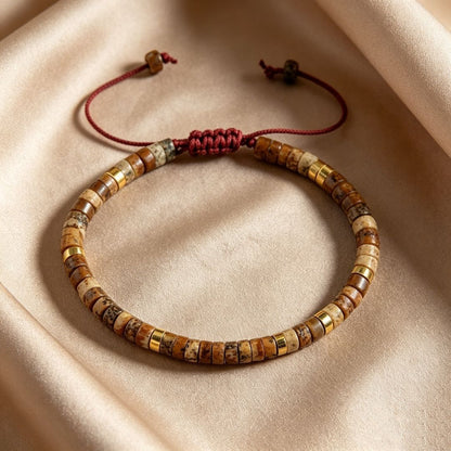 Handmade Crystal Braid Rope Bracelet
