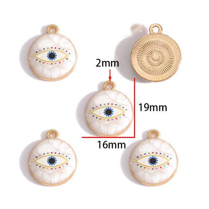 Evil Eyes Charm Jewelry Making Findings for All Use