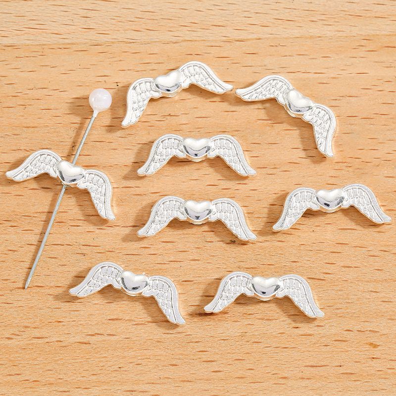 10PCS Multi Color Angel Wing Connector 7x20mm
