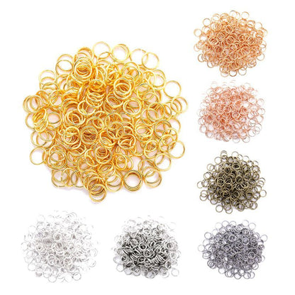 200PCS Multi Color Jump Ring For Jewelry Making