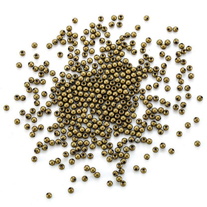 200PCS Multi Color Crimp Beads For Jewelry Making
