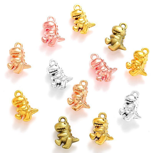1 PCS Dinosaur Jewelry Making Findings Charm 12x17mm