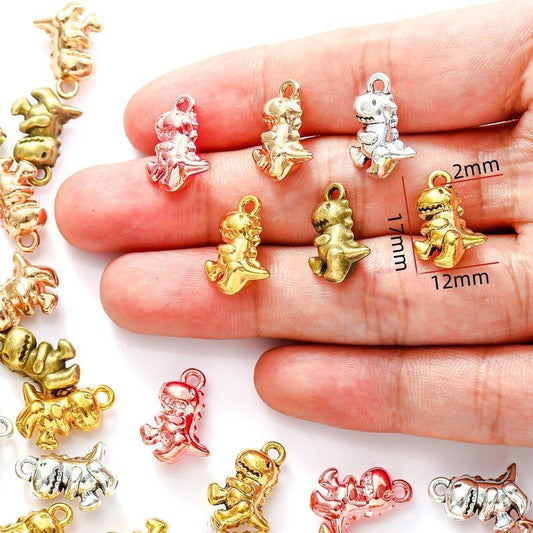 1 PCS Dinosaur Jewelry Making Findings Charm 12x17mm