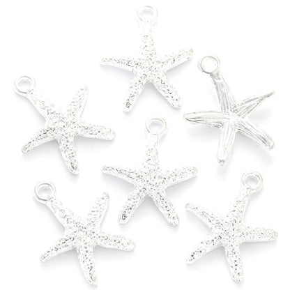 1 PCS Star Fish Jewelry Making Findings Charm 14x16mm