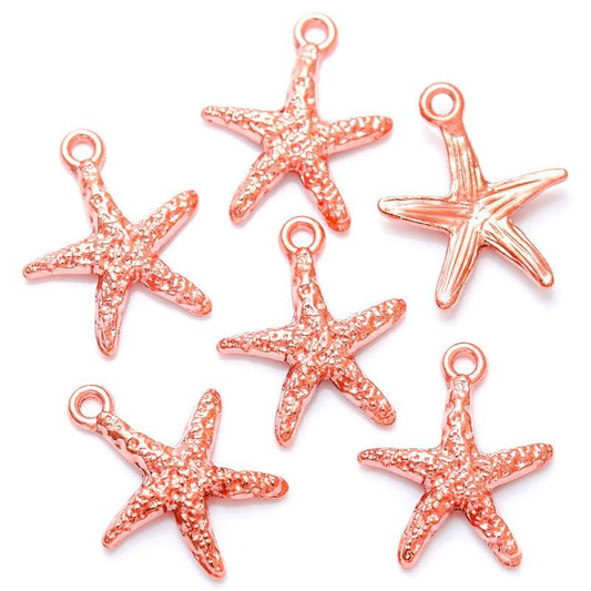1 PCS Star Fish Jewelry Making Findings Charm 14x16mm