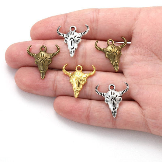 1 PCS Horn Jewelry Making Findings Charm20x21mm
