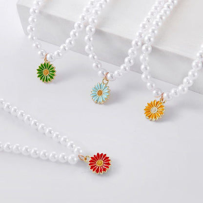 10PCS Colorful Flower Jewelry Making Findings Charm 14x14mm